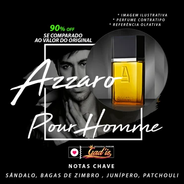 Perfume Similar Gadis 11 Inspirado em Azzaro Pour Homme Contratipo